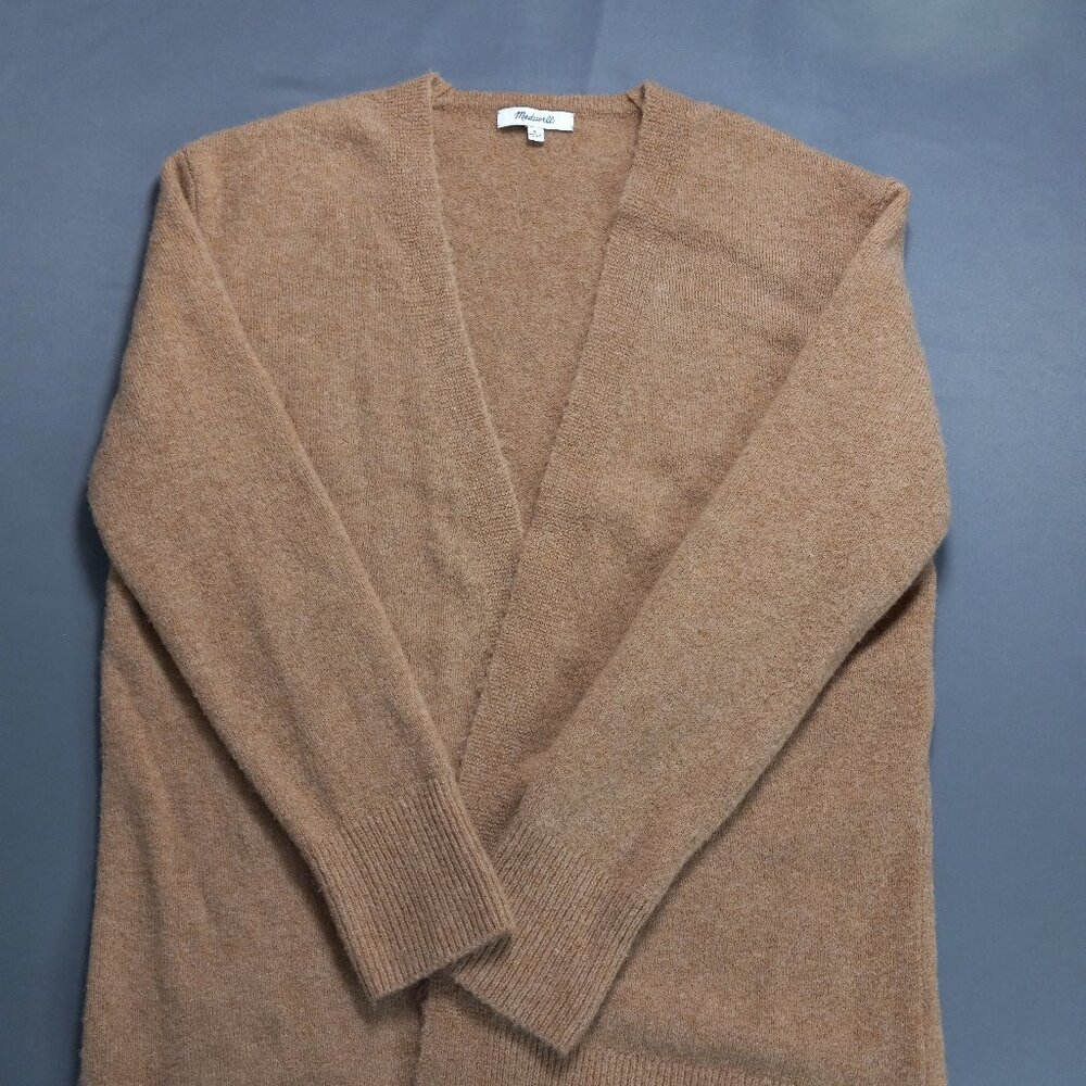 Madewell Cardigan Brown Wool Blend Size S